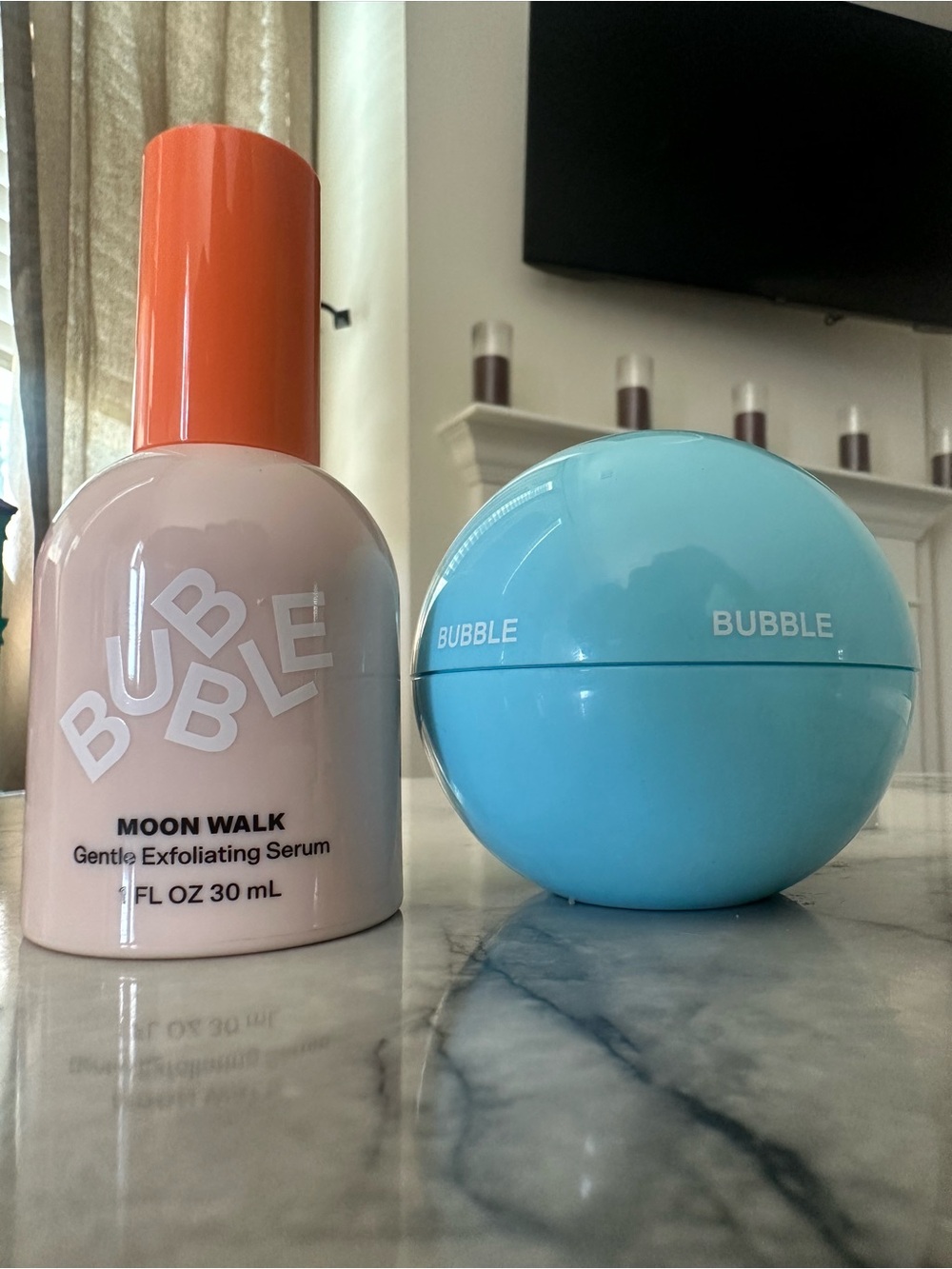 BUBBLE Moon Walk Gentle Exfoliating Serum + Bubble cream mask Duo